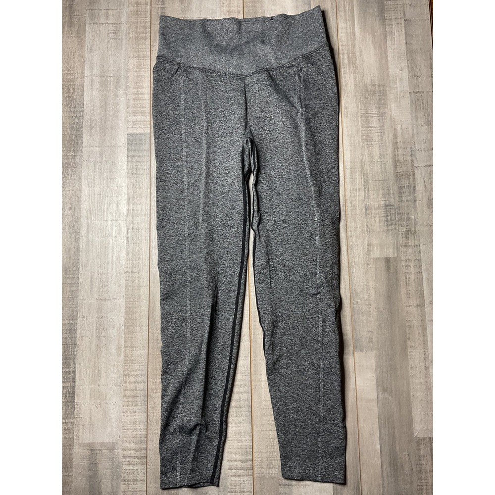 Pink Active Victoria's Secret Heather Grey Seamless High Waist Leggings Large